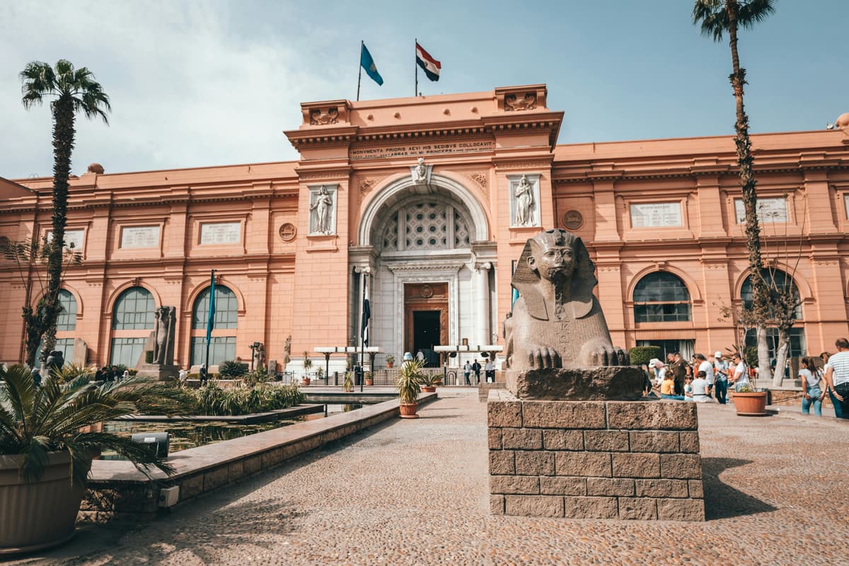 the Egyptian Museum